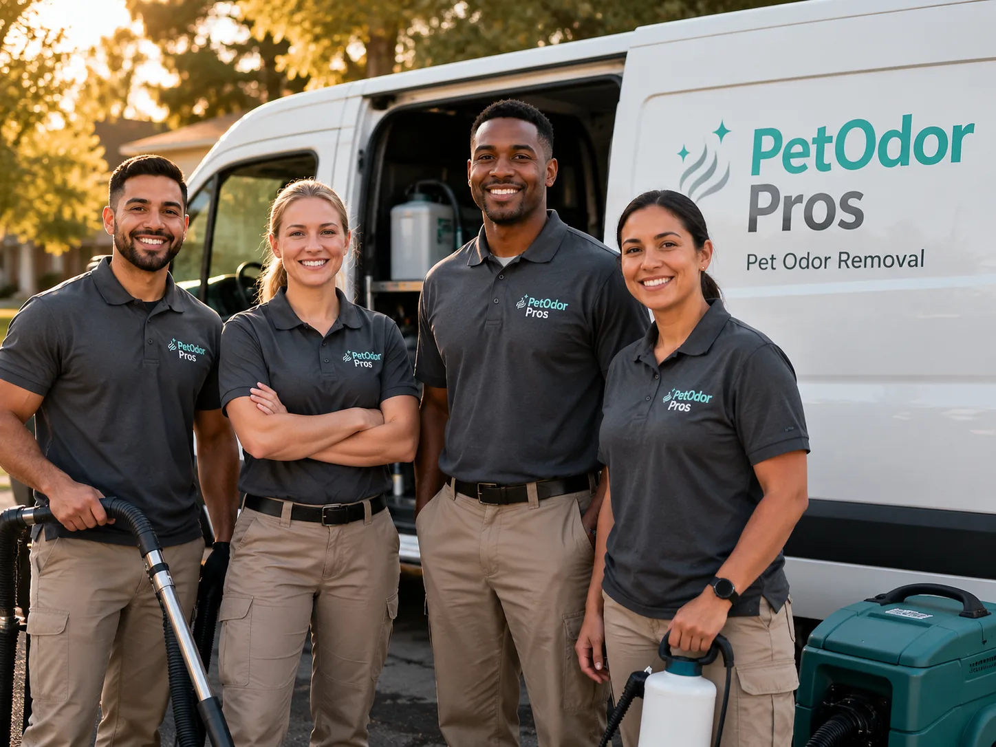 Pet Odor Removal team serving Brooks, ME